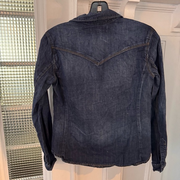 Juicy Couture Women’s Western Denim Button Up Shirt XS - Picture 10 of 10